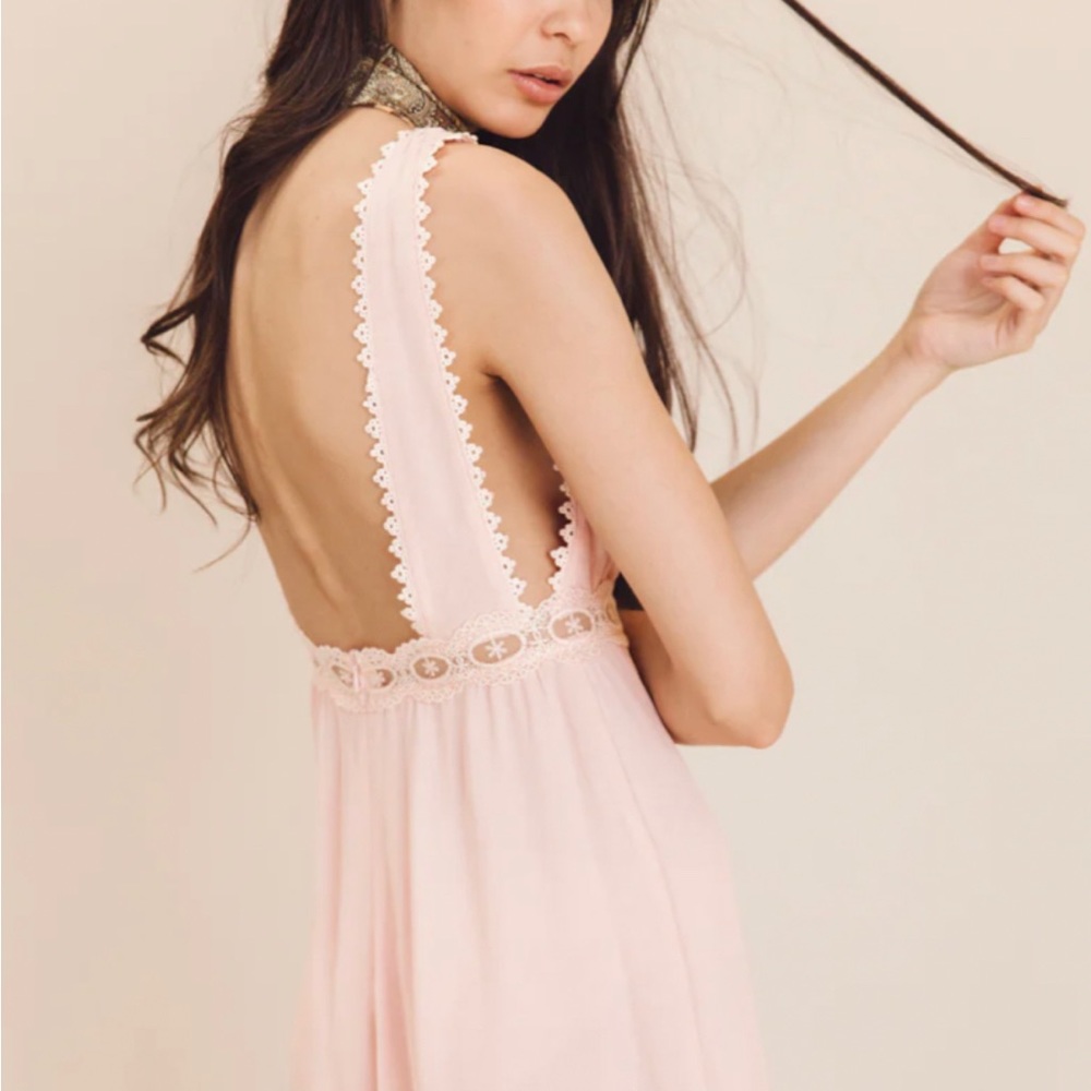 Lenni the Label Rookie Playsuit- Powder Pink - Picture 3 of 6